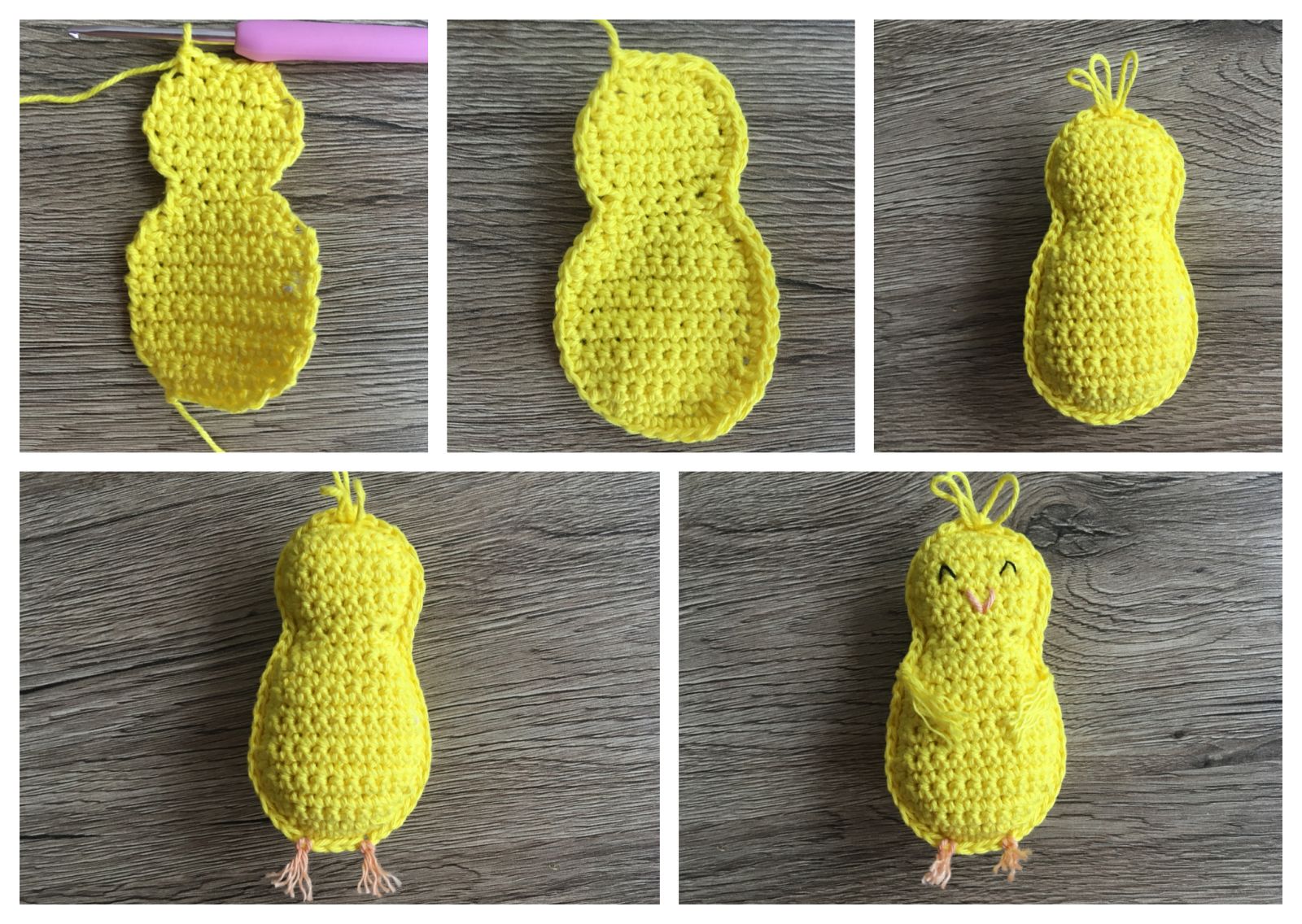 Blog-Inhaltsbild für 'Küken in der Eierschale, kostenlose Häkelanleitung'